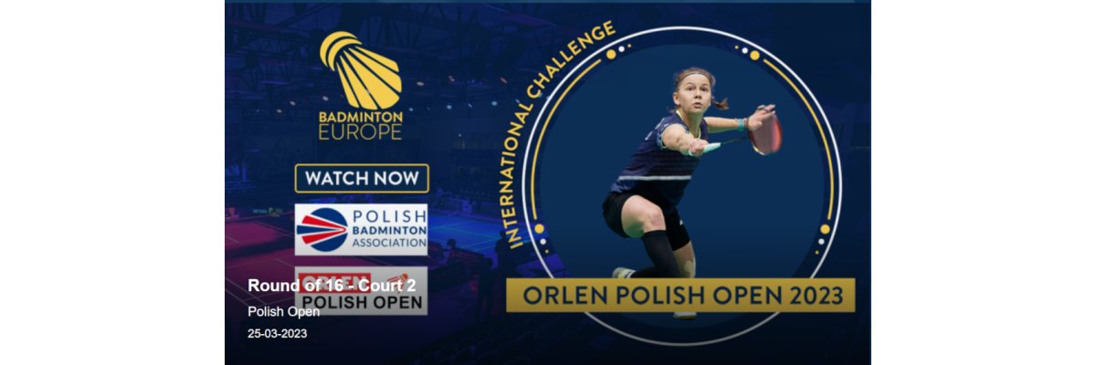 Sa im Livestream: Collins Filimon im Viertelfinale bei Polish Open - 