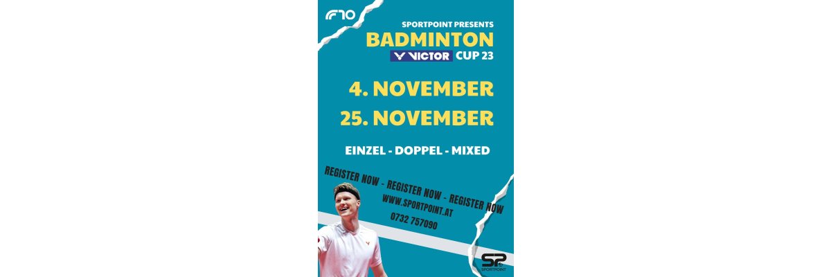 Victor Cup am 25. November - 