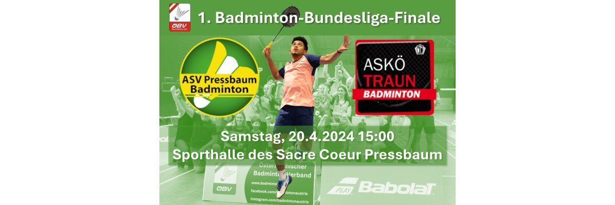 Bundesliga-Finale in Pressbaum - 