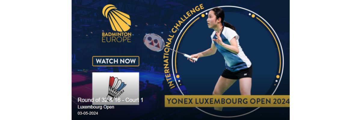 Au Yeong/ Hochmeir bei Luxembourg-Open - 