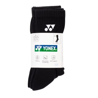 Yonex Socken 3-er Pack Black